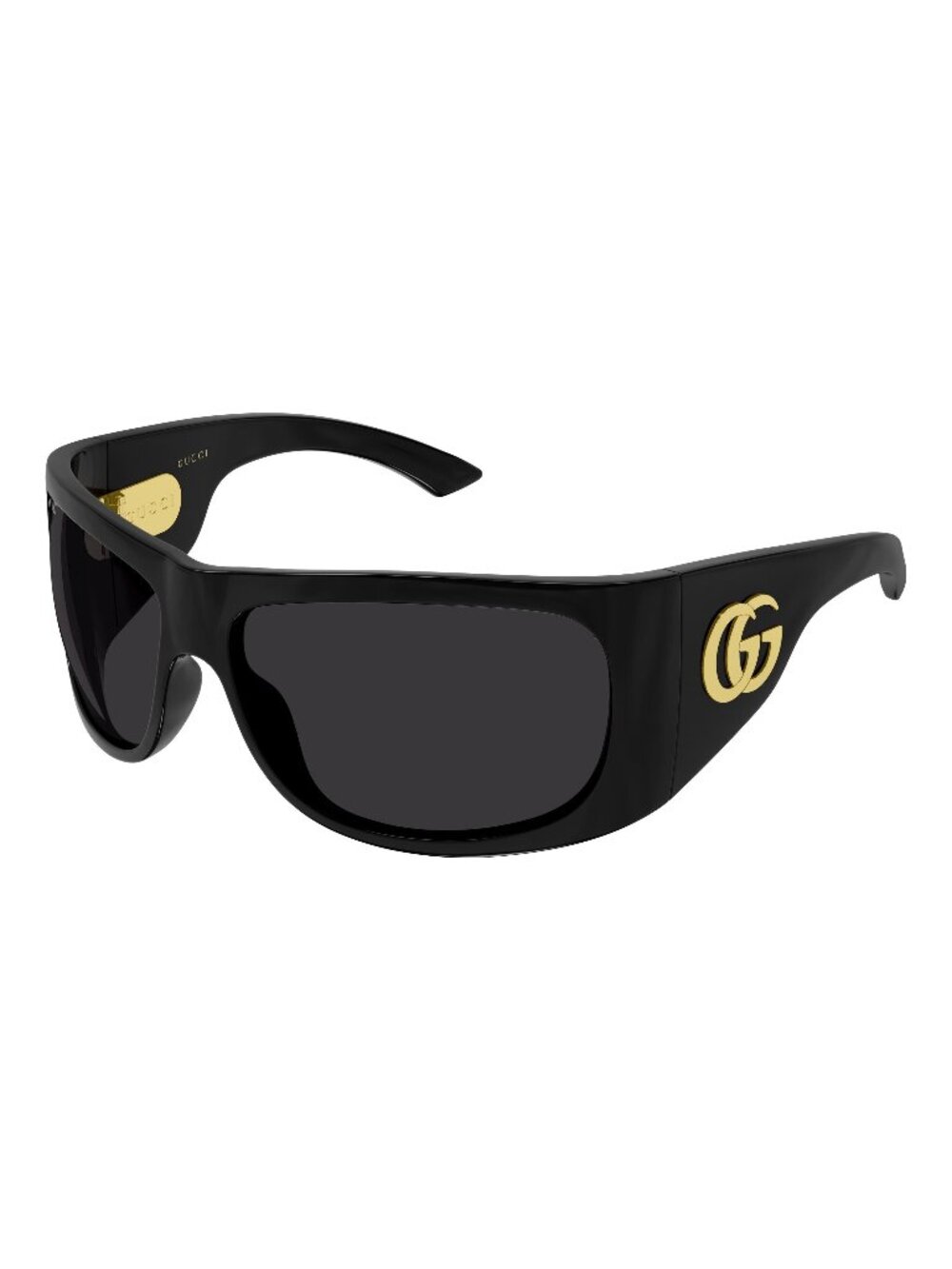 New Gucci Women's Sunglasses Black Grey Lens Injected Frame GG2170S 001 66